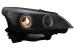 Faruri LED Angel Eyes BMW Seria 5  E60 E61 (2003-2007) LCI Design Negru Performance AutoTuning
