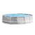 Piscina structura metalica, rotunda, cu filtru, pompa, scara, prelata acoperire, gri, 457x107 cm, Intex Prism Frame GartenVIP DiyLine