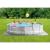 Piscina structura metalica, rotunda, cu filtru, pompa, scara, prelata acoperire, gri, 457x107 cm, Intex Prism Frame GartenVIP DiyLine