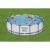 Piscina structura metalica, rotunda, cu filtru, pompa, scara, prelata acoperire, alb si gri, 427x107 cm, Bestway Steel Pro GartenVIP DiyLine