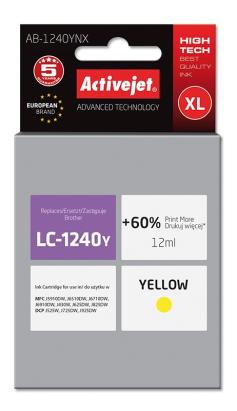 Cartus compatibil lc1240y yellow pentru brother, premium activejet, garantie 5 ani MultiMark GlobalProd