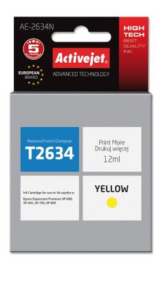 Cartus compatibil t2634 yellow pentru epson, premium activejet, garantie 5 ani MultiMark GlobalProd