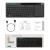 Tastatura multimedia wireless cu mouse pad, iluminata led rgb, usb, rii kombo MultiMark GlobalProd
