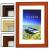 Rama foto neil, 10x15, lemn culoare maroniu MultiMark GlobalProd