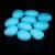Pietricele fosforescente lumineaza glow aqua, diametru 4 cm, 10 bucati MultiMark GlobalProd