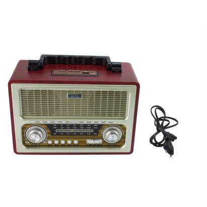 Radio portabil retro, bluetooth, 6w, mp3, usb, sd, 3 benzi am fm sw, sal MultiMark GlobalProd