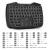 Mini tastatura wireless 3 in 1, touchpad, gamepad cu vibratii, turbo pentru pc, ps3, android, tv box, smart tv MultiMark GlobalProd