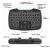 Mini tastatura wireless 3 in 1, touchpad, gamepad cu vibratii, turbo pentru pc, ps3, android, tv box, smart tv MultiMark GlobalProd