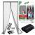 Plasa anti-insecte, pentru usa, 100x220 cm, inchidere magnetica, negru MultiMark GlobalProd