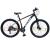 Bicicleta mountain bike 27.5 inch, schimbator 27 viteze, cadru aluminiu, frane hidraulice, rosu, genio MultiMark GlobalProd