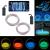 Kit fir luminos el wire pentru tuning roti bicicleta, lungime 4 m, invertoare incluse culoare alb MultiMark GlobalProd