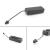Kit 2 m fir electroluminescent cu invertor culoare galben MultiMark GlobalProd