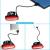 Stop led pentru bicicleta, reincarcabil usb 600 mah, 16 led-uri, 4 moduri iluminare, ipx4 MultiMark GlobalProd