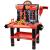 Banc de scule pentru copii, 68x58x33 cm, atelier 50 piese constructii, ceas MultiMark GlobalProd