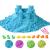 Nisip kinetic 500g, ecologic, maleabil, 10 forme incluse culoare verde MultiMark GlobalProd