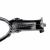 Cric dublu pentru bicicleta, montare centrala, aliaj de aluminiu, picioare antiderapante, negru MultiMark GlobalProd