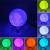 Lampa de veghe luna 3d 20 cm, 16 culori, telecomanda, suport lemn, reincarcabila usb MultiMark GlobalProd