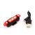 Stop bicicleta 5 led-uri, 4 moduri iluminare, incarcare usb, 2 inele fixare MultiMark GlobalProd