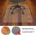 Covoras protectie pardoseala pentru scaun de birou, 120x90 cm, pvc transparent cu grosime de 0.5 mm MultiMark GlobalProd