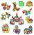 Set constructie magnetic, 106 piese, joc educativ si creativ, varsta 3+, procart MultiMark GlobalProd