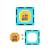 Set magnetic, constructie tren, jucarie diy cu 71 piese, diverse forme geometrice, multicolor MultiMark GlobalProd
