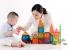 Set constructii magnetic cu 45 piese, multicolor, magnetic tiles, castel 3d MultiMark GlobalProd