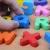 Puzzle educativ din lemn, literele alfabetului, 26 piese multicolore, litera 3x3,5 cm MultiMark GlobalProd