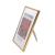 Rama foto a4, suport de birou, design elegant, aluminiu auriu si argintiu culoare auriu MultiMark GlobalProd
