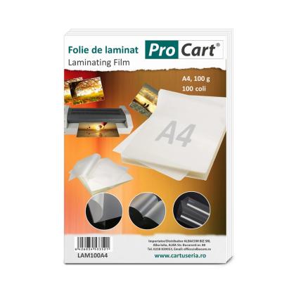 Folie de laminat documente, format a4, 100 microni, set 100 coli MultiMark GlobalProd