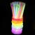 Betisoare bratari luminoase glow sticks, diverse culori, set 100 bucati culoare albastru MultiMark GlobalProd