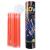 Betisoare bratari luminoase glow sticks, diverse culori, set 100 bucati culoare rosu MultiMark GlobalProd