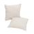 Hamac tip scaun, 100x130 cm, 2 perne, bara din lemn, bumbac bej MultiMark GlobalProd