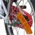 Bicicleta copii, roti 16 inch, cos frontal, portbagaj, frane v-brake, cric, alb roz MultiMark GlobalProd