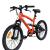 Bicicleta mtb 20 inch, cadru otel, suspensii, frane v-brake, 6 viteze, portocaliu MultiMark GlobalProd