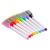 Markere colorate pentru tabla magnetica, capac cu magnet si burete pentru sters, set 8 bucati MultiMark GlobalProd