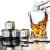 Set 6 cuburi de gheata din inox, cleste, cutie depozitare, diametru 26 cm MultiMark GlobalProd