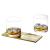Set 6 cuburi de gheata din inox, cleste, cutie depozitare, diametru 26 cm MultiMark GlobalProd