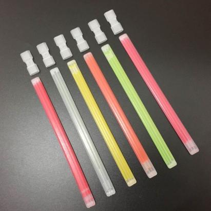 Bratara luminoasa tripla, glow sticks, 1.5 cm, diverse culori culoare roz MultiMark GlobalProd