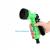 Furtun de gradina cu pistol, extensibil de la 5-15 m, control apa, flexibil, verde MultiMark GlobalProd