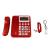 Telefon fix, id apelant, fsk/dtmf, calculator, calendar, memorie, oho culoare rosu MultiMark GlobalProd