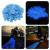 Pietricele fosforescente decorative glow albastre care lumineaza albastru pachet 100 grame MultiMark GlobalProd