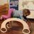 Balansoar rocker din lemn, placa de echilibru, multifunctional, multicolor MultiMark GlobalProd