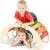 Balansoar rocker din lemn, placa de echilibru, multifunctional, multicolor MultiMark GlobalProd