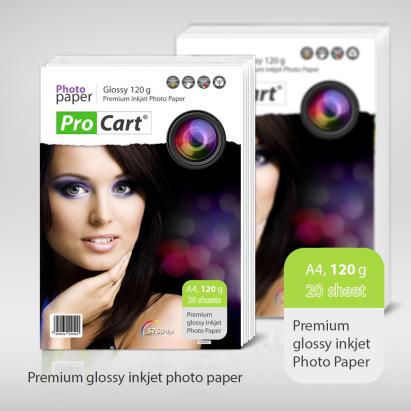 Hartie foto format a4 glossy 120g, top 20 coli MultiMark GlobalProd