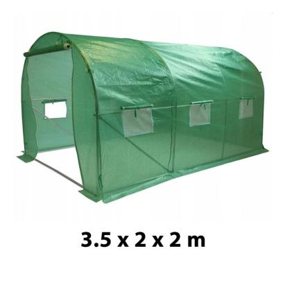 Sera tip tunel, 3.5x2x2 m, folie pe 140g/mp, cadru metalic, filtru uv4 MultiMark GlobalProd