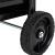 Suport depozitare lemne, 3 accesorii metalice, roti transport, 83x35x30 cm MultiMark GlobalProd