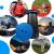 Scaun rotund pliabil, telescopic, maner pentru transport, pescuit si camping MultiMark GlobalProd