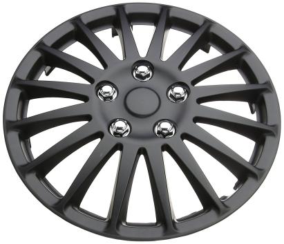 Set capace roti 14 inch Streetwize Lightning , Negru AutoDrive ProParts