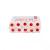 Rola poliacril, Beorol, Eleven, fir galben, 10 cm/15 mm, fir 11 mm, Multicolor GartenVIP DiyLine