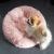 Culcus moale, pentru caine/pisica, roz murdar, 40 cm GartenVIP DiyLine
